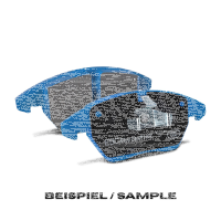 EBC Front Brake Pad Set BlueStuff - Toyota Models