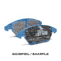 EBC Front Brake Pad Set BlueStuff - Ford Models