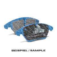 EBC Front Brake Pad Set BlueStuff - Ford Models