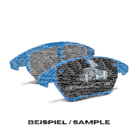 EBC Front Brake Pad Set BlueStuff - Ford Models