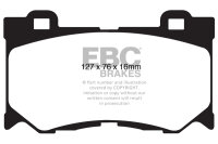 EBC Front Brake Pad Set GreenStuff - Infiniti Models