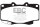 EBC Front Brake Pad Set GreenStuff - Toyota Models