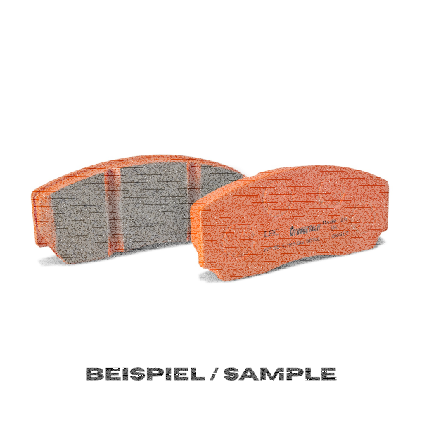 EBC Front Brake Pad Set OrangeStuff - AC/ Cadillac/ Chevrolet/ Ford/ Holden/ Holden HSV/ Opel/ Pontiac/ Vauxhall Models