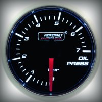 Prosport BF Performance Series oil pressure 52 mm, orange-white