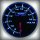 Prosport BF Performance Serie Voltmeter 52 mm blau-weiß