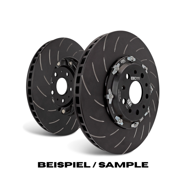 EBC Bremsscheiben Set 2-teilig vorn - Dodge Modelle