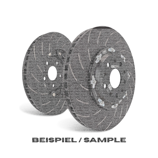 EBC Front Brake Disc Set 2-pieces - Land Rover Models