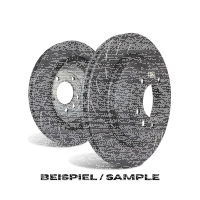 EBC Bremsscheiben Set hinten optisch passend für...