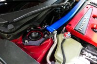 Hardrace "Black Series" Front Upper Strut Bar 2-Point - 17+ Honda Civic Type-R FK8 (LHD Models)