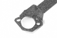 Hardrace "Black Series" Domstrebe vorn oben 2-Punkt - 88-91 Honda Civic / 88-91 Honda CRX