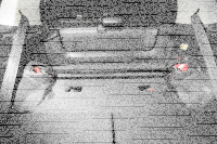 Hardrace "Black Series" Domstrebe hinten oben 2-Punkt - 92-95 Honda Civic EG