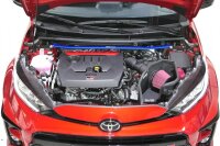 Hardrace "Black Series" Front Upper Strut Bar 2-Point - 20-23 Toyota Yaris / Vitz GR GXPA16/MXPA12