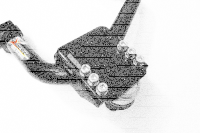 Hardrace "Black Series" Front Camber Kit (Harden Rubber) - 02-08 Mazda 6 GG/GY