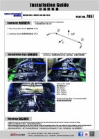 Hardrace "Black Series" Stabilisator hinten 15 mm - 15+ Mazda MX-5 ND