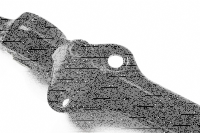 Hardrace "Black Series" Front Lower Control Arm (Harden Rubber) - 88-91 Honda Civic EF