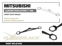 Hardrace Domstrebe vorn oben 3-Punkt - Mitsubishi Lancer Evolution VII/ VIII/ IX CT9A