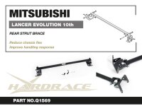 Hardrace Rear Upper Strut Bar 2-Point - Mitsubishi Lancer Evolution X CZ4A