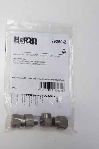 H&R Gewindefahrwerk Monotube - Audi A4 B7