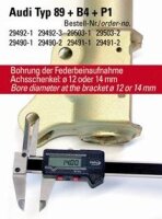 H&R Coilover Suspension Monotube - Audi 80 B4 Avant