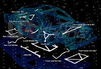 Ultra Racing Rear Sway Bar 16 mm - 03-11 Toyota Avanza (F600) 1.3/1.5 (2WD)