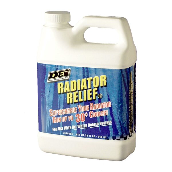 DEI Coolant Additives Radiator Relief 32oz. (approx 946 ml)
