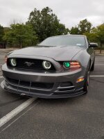 APR Performance Frontsplitter - 13-14 Ford Mustang Roush