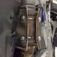 DEI Catalytic Converter Shield - Chevrolet Corvette C7