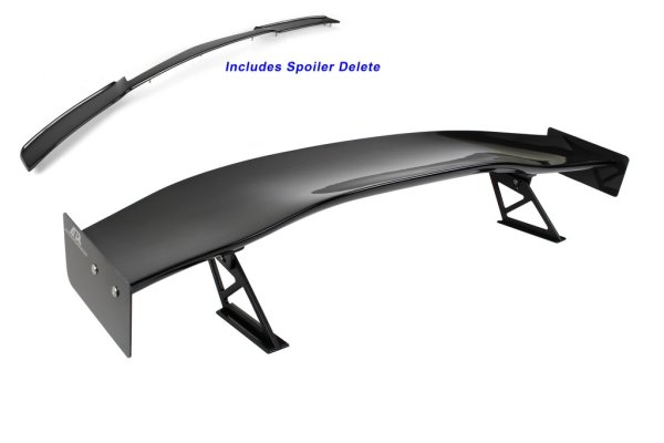 APR Performance GTC-500 Adjustable Wing 74" (188 cm) with spoiler delete - 14+ Chevrolet Corvette C7