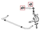 Hardrace Buchsen Querlenker vorn oben (Uniball) - Honda...