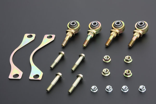 Hardrace Front Upper Arm Bushings (Harden Rubber) Repair Kit - 88-91 Honda Civic / 88-91 Honda CRX