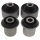 Hardrace Front Lower Arm Bushings Set (Harden Rubber) - 01-05 Honda Civic / 02-06 Acura RSX / 02-06 Honda DC5