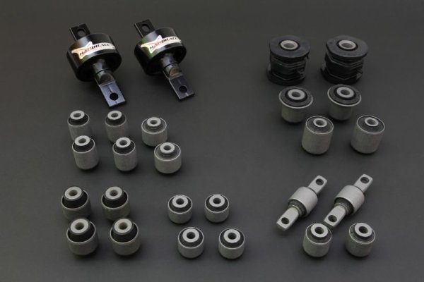 Hardrace Complete Bushing Kit (Harden Rubber) - 96-98 Honda Civic USDM