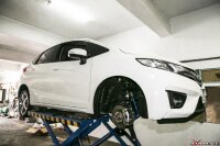 Hardrace Buchsen Querlenker vorn unten (Hartgummi) - 14+ Honda Jazz / Fit GK