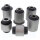 Hardrace Rear Lower Arm Bushings (Harden Rubber) - 92-00 Honda Prelude