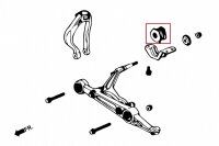 Hardrace Front Lower Arm Bushings (Harden Rubber) - 96-00...