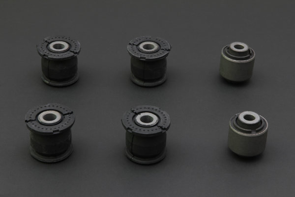 Hardrace Rear Knuckle Bushings (Harden Rubber) - Honda Stream / 01-05 Honda Civic / 02-06 Acura RSX / 02-06 Honda DC5