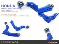 Hardrace Rear Camber Kit (Harden Rubber) - 18+ Honda Accord / 17+ Honda CR-V / 17+ Honda Civic (incl. Type-R FK8/FL5)