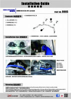 Hardrace Front Sway Bar 28 mm - 17+ Honda CR-V 2WD/4WD