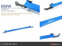 Hardrace Front Upper Strut Bar 2-Point (3-Holes) - BMW 1/ 2/ 3/ 4 Series