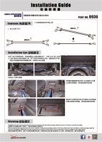 Hardrace Domstrebe hinten oben 2-Punkt - 14-18 Subaru Forester SJ