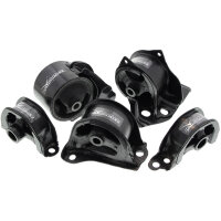 Hardrace Reinforced Engine Mounts - 92-95 Honda Civic D15B MT / 94-97 Honda del Sol B16A MT