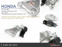 Hardrace Reinforced Engine Mount (Street Version) (Left)...