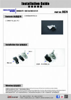 Hardrace verstärkter Motorhalter (Race Version) links - 14+ Honda Jazz / Fit GK MT