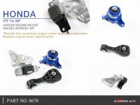 Hardrace verstärkte Motorhalter Set (Race Version) -...