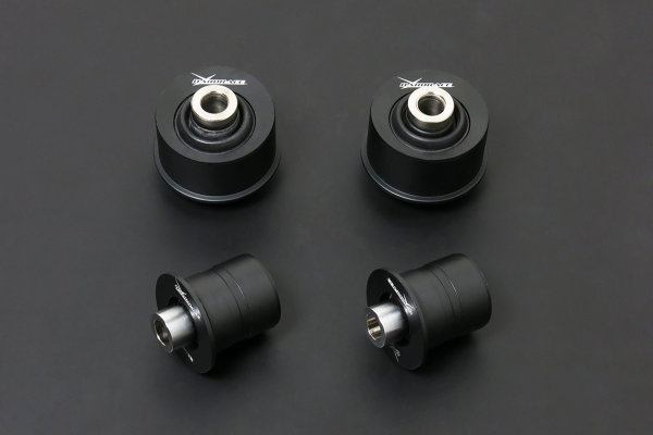 Hardrace Front Lower Arm Bushings Set (incl. Caster Adjuster) (Pillow Ball) - 01-05 Honda Civic / 02-06 Acura RSX / 02-06 Honda DC5