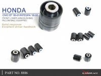 Hardrace Front Lower Arm Bushings (Pillow Ball) - 88-91 Honda CRX / 90-93 Integra DA