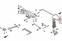 Hardrace Buchsen Stabilisator vorn oder hinten 22 mm - 97-02 Subaru Forester SF / 92-00 Subaru Impreza GC/GF/GM / 95-98 Subaru Legacy BD/BG/BK