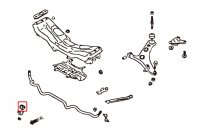 Hardrace Front Stabilizer Bushings 20 mm - 03-08 Subaru Forester SG / 01-06 Subaru Impreza GD/GG / 98-08 Subaru Legacy BE/BH/BL/BP/BT