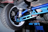 Hardrace Rear Lower Control Arm (Aluminium + Harden Rubber) blue - 96-00 Honda Civic