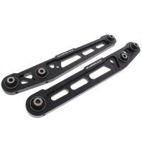 Hardrace Querlenker (Aluminium) hinten unten (Hartgummi) schwarz - 96-00 Honda Civic